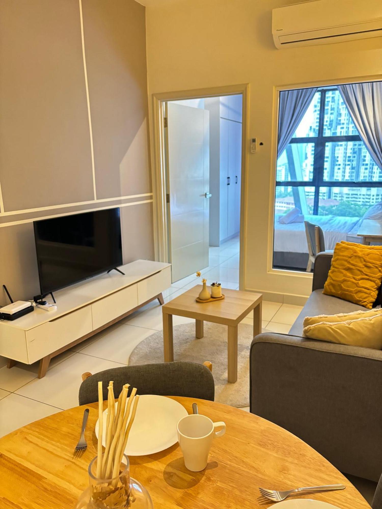 Modern Suites At Arte Mont Kiara By Iconique Kuala Lumpur Oda fotoğraf